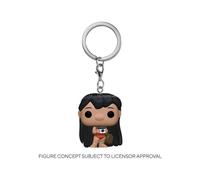 Lilo & Stitch Pocket Pop Vinile Portachiavis 4 Cm Lilo W/ Camera Funko
