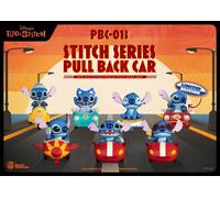 Lilo & Stitch Pull Back Cars Blind Box 6-Pack Beast Kingdom Toys