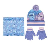 Cerdá Conjunto 3 Piezas Snood Stitch (Gorro, Braga Cuello Y Guantes) 2/8 Años. Set 3 Pezzi (Cappello, Scaldacollo e Guanti) Anni, Multicolore, M Bambini e Ragazzi