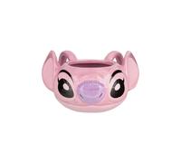 Paladone, Tazza da caffè in ceramica a forma di Angel della Disney, 450 ml, prodotto di Lilo & Stitch con licenza ufficiale, bicchieri 3D per bevande calde, tè, cioccolata calda