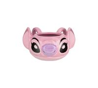 Paladone, Tazza da caffè in ceramica a forma di Angel della Disney, 450 ml, prodotto di Lilo & Stitch con licenza ufficiale, bicchieri 3D per bevande calde, tè, cioccolata calda