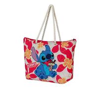 Disney Lilo e Stitch Ice Cream-Borsa da Spiaggia Soleil, Rosa, 52 x 37 cm
