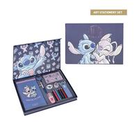 SET CANCELLERIA STITCH E ANGEL VALIGETTA DISNEY PER DISEGNARE COLORARE SCRIVERE