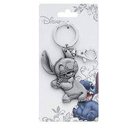 Lilo & Stitch Stitch Donna Pendente Portachiavi Colore Argento Ferro, Lega di Zinco