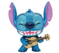 Lilo & Stitch Stitch with Ukulele Diamond Glitter Pop! Vinyl Figure - Entertainment Earth Exclusive