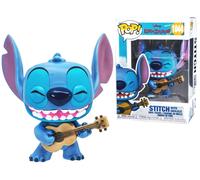 Lilo & Stitch Disney Funko POP Animazione Vinile Figura Stitch con Ukulele 9 cm