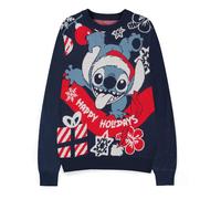 Lilo & Stitch Sweater Stitch Santa (Christmas Jumper) Size M