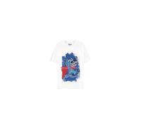 Lilo & Stitch T-Shirt Superhero White Difuzed