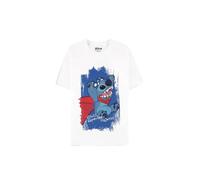 Lilo & Stitch T-Shirt Superhero White Size L