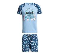 Lilo & Stitch Weird But Cute Donna Pigiama Blu M 100% Cotone
