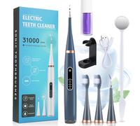 Lilorey Pro Oral Clean, Lilorey Pro - 2 In 1, Electric Toothbrush Teeth Cleaning Kit, Dental Tools To Remove Plaque and Tartar, Electric Toothbrush with Water Flosser (Blue-Upgraded)