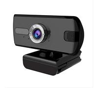 LILOVE Videocamera USB 2.0 Webcam 1080p 360 ° con Microfono Computer 30fps Webcam con Messa a Fuoco Manuale per videochiamate