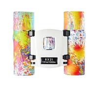 Lily Brown Binocolo Compatto Impermeabile Potente Binocolo Sport All'aperto Concerto Binocolo Per Il Birdwatching Pieghevole Piccolo Binocolo Per I Bambini