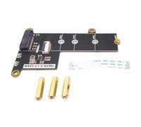 Lily Brown Scheda di espansione PCIe Supporta supporto disco solido e supporto di raffreddamento attivo Supporta hard disk 2230-2280