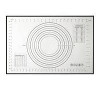 LILY COOK, KP0071 - Tappetino da pasticceria antiaderente, 40 x 60 cm, superficie resistente al calore, facile da pulire, ideale per impastare e stendere colore grigio
