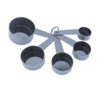 Lily cook Set 5 Cucchiai Dosatori Precisione Ottimale Nero | Plastica, set 5 cucchiai dosatori, 15,8x8 cm, cucina e pasticceria, precisione ottimale, dosaggio, nero