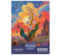 Lily della valle Jigsaw Puzzle Impossibili 1000 Pezzi Decorazione Per La Casa. Rilassamento E Intelligence Per Adulti E Bambini Da 12 Anni 70x50cm/1000pcs