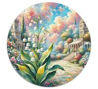 Lily della valle Jigsaw Puzzle Impossible 1000Pcs Decorazione Per La Casa. Giochi Rilassamento E Intelligence Per Adulti E Bambini Da 12 Anni 1000pcs (67.5x67.5cm)