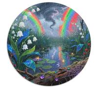 Lily della valle Jigsaw Puzzle Impossible 1000Pcs Decorazione Per La Casa. Rilassamento E Intelligence Per Adulti E Ragazzi Da 14 Anni 1000pcs (67.5x67.5cm)