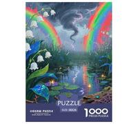 Lily della valle Puzzle Impossible 1000 Pezzi Decorazione Per La Casa. Rilassamento E Intelligence Per Adulti E Bambini Da 12 Anni 38x26cm/1000pcs