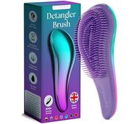 Lily England Spazzola Districante Scioglinodi per Capelli, Blu Verde/Viola | Spazzola effetto sirena con oltre 400 setole flessibili per capelli asciutti, bagnati, fini, folti, lisci o ricci.
