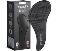 Lily England Spazzola Districante Scioglinodi per Capelli, Nera | Spazzola districante nera con setole flessibili in nylon per capelli asciutti, bagnati, fini, folti, lisci o ricci.