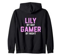 Lily Gamer Girl Costume di Halloween per Gen Z Gaming Lily Felpa con Cappuccio