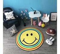 Lily & Her Friends - Soggiorno, camera da letto, tappeto rotondo, Infant climbing materasso, baby Crawling Pad, tappetini, tappetino da yoga, multifunzione, antiscivolo e lavabile, cuscino decorativo