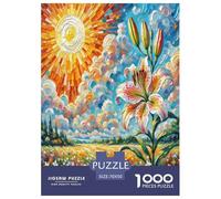 Lily Jigsaw Puzzle Impossible 1000 Pezzi Decorazione Per La Casa. Giochi Rilassamento E Intelligence Per Adulti E Ragazzi Da 14 Anni 70x50cm/1000pcs