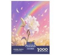 Lily Jigsaw Puzzle Impossible 1000 Pezzi Decorazione Per La Casa. Rilassamento E Intelligence Per Adulti E Bambini Da 12 Anni 38x26cm/1000pcs