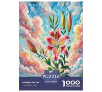 Lily Jigsaw Puzzle Impossible 1000Pcs Decorazione Per La Casa. Giochi Rilassamento E Intelligence Per Adulti E Ragazzi Da 14 Anni 70x50cm/1000pcs