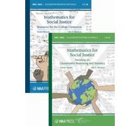 Lily Khadjavi Mathematics for Social Justice: Resources for the Coll (Tascabile)