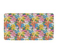 Lily - Lenzuolo colorato da viaggio per bambini, lavabile, per lettino pieghevole per piccoli spazi, 127 x 63 cm (lenzuolo, letto non incluso)