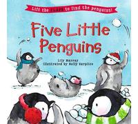 Lily Murray Five Little Penguins (Libro di cartone)