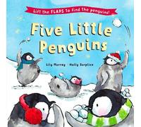 Lily Murray Five Little Penguins (Libro di cartone)