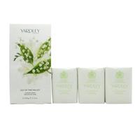 Lily of the Valley by Yardley Soap Trio 3 x 100 g