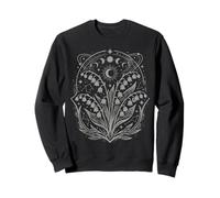 Lily of The Valley Celeste Wildflower Witchy Moon Phase Felpa
