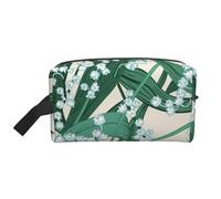 Lily Of The Valley, organizer per cosmetici di grande capacità, borsa da viaggio per il trucco da donna