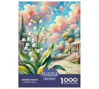 Lily of The Valley Puzzle 1000 Pezzi Classico Per Adulti E Bambini Dai 12 Anni,flower, Intrattenimento Creativo Regalo Creativo Per Il Relax Per Uomini E Donne 70x50cm/1000pcs