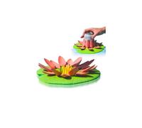 Lily Pad Cupholder, Lily Pad Pool Cup Holder with Self Adjusting Petals