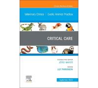 Lily Parkinson Critical Care, An Issue of Veterinary Clinics (Copertina rigida)