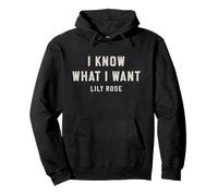 Lily Rose So Cosa Voglio audace Felpa con Cappuccio
