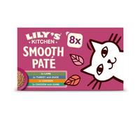 Lily’s Kitchen Cibo Umido per Gatti - Paté Vellutato Multiconfezione, 32 Vaschet