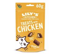 Lily’s Kitchen Snack per Gatti con Pollo, 10 x 60 g - Ricette Senza Cereali, Senza Zuccheri Aggiunti, con Ingredienti Naturali