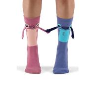 Abbigliamento Lily & Stitch - Let's Hold Hands Novelty Socks (1 Pack) - 39/42 No