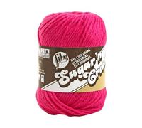 Lily Sugar 'N Cream, gomitolo, Hot Pink, 2.5 oz