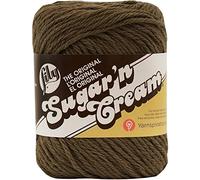 Lily Sugar 'N Cream, gomitolo, Warm Brown, 2.5 oz