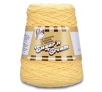 Lily Sugar 'N Cream Gomitolo, Yellow, Confezione da 1