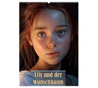 Lily und der Wunschbaum (Wandkalender 2026 DIN A2 hoch), CALVENDO Monatskalender: Lilys Wunsch und der Kobold
