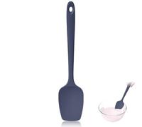 Lilybeam 315°C Resistente al Calore Spatola Silicone Cucina 29cm, Blu | Senza Bpa Cucchiaio Leccapentole Professionali, Rigida Flessibile Lecca Pentole per Pasticceria Cucinare Padella Antiaderente